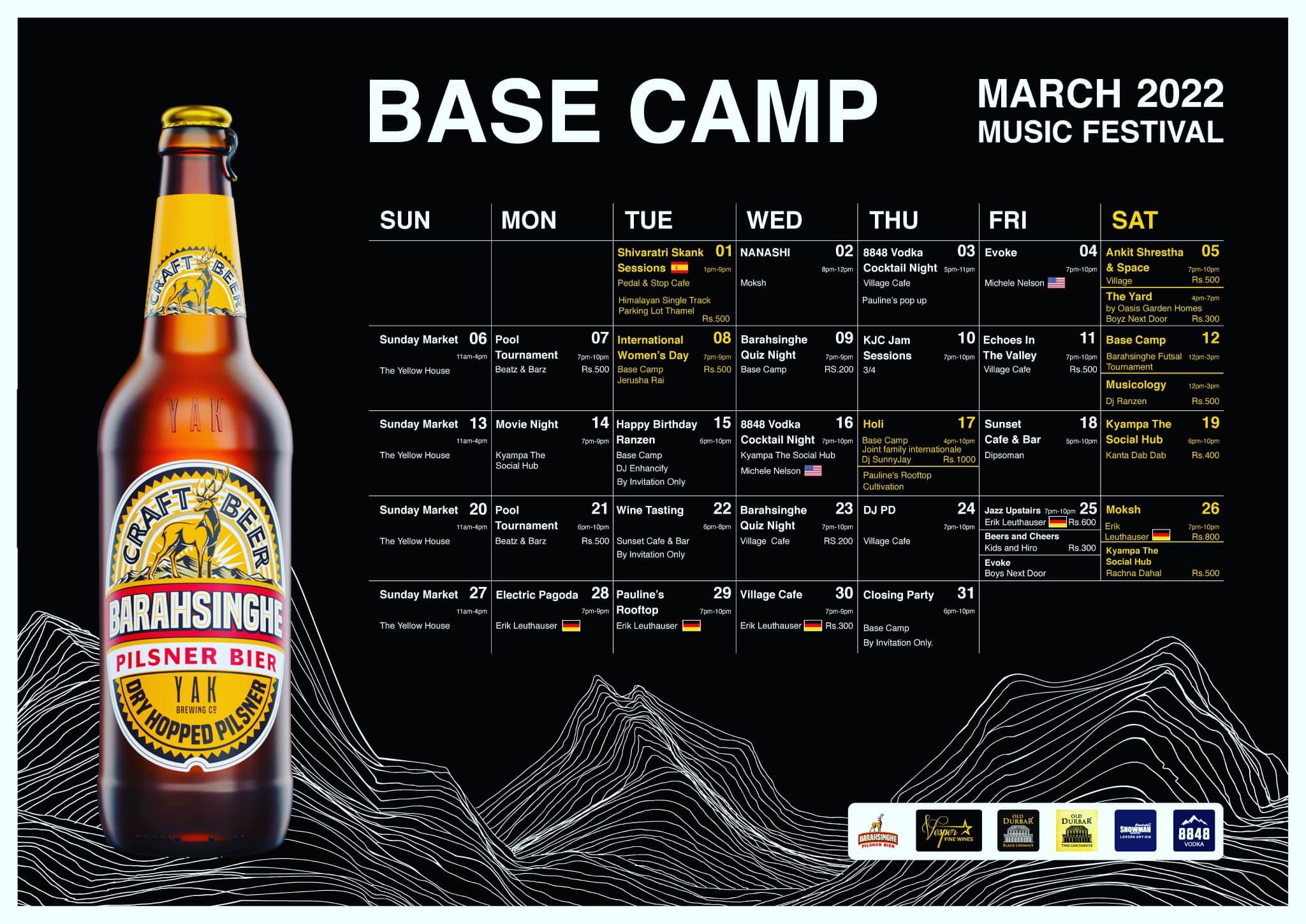 Base Camp March Music Festival 2022