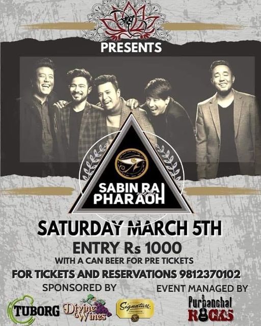 Mokshya Presents Sabin Rai & The Pharaoh