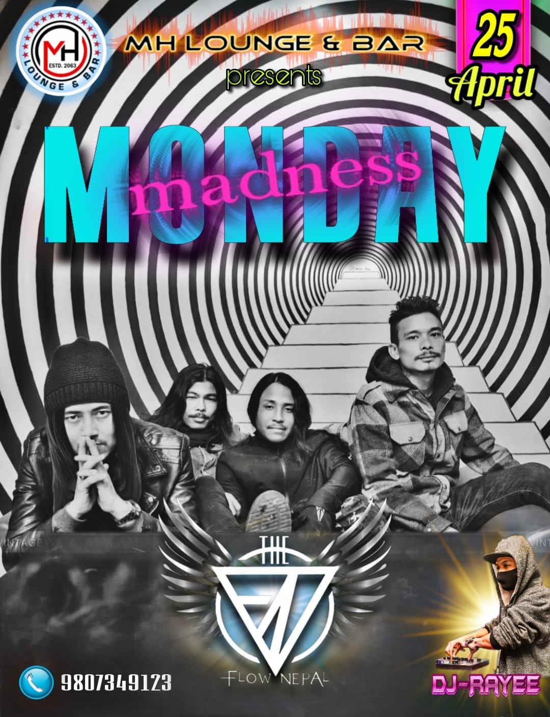 The Flow Nepal Performing Live At Mh Lounge & Bar
