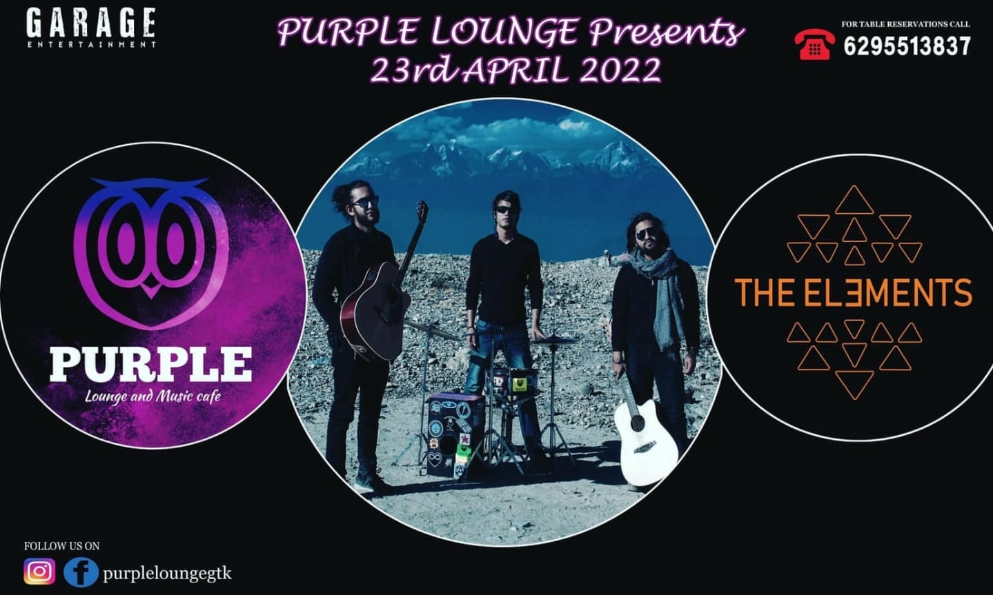 The Elements will be Performing Live in Sikkim