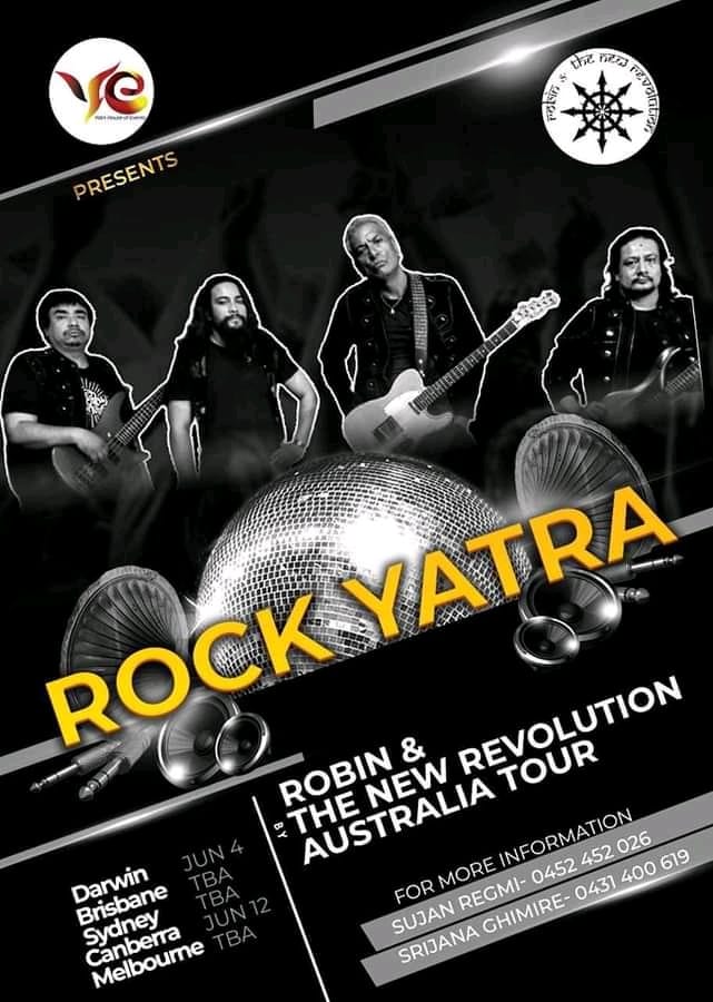 Robin And The New Revolution Australia Tour