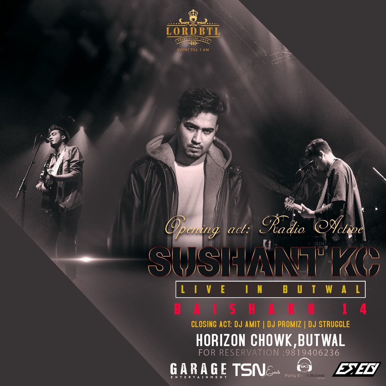 Sushant kc performing live in Butwal