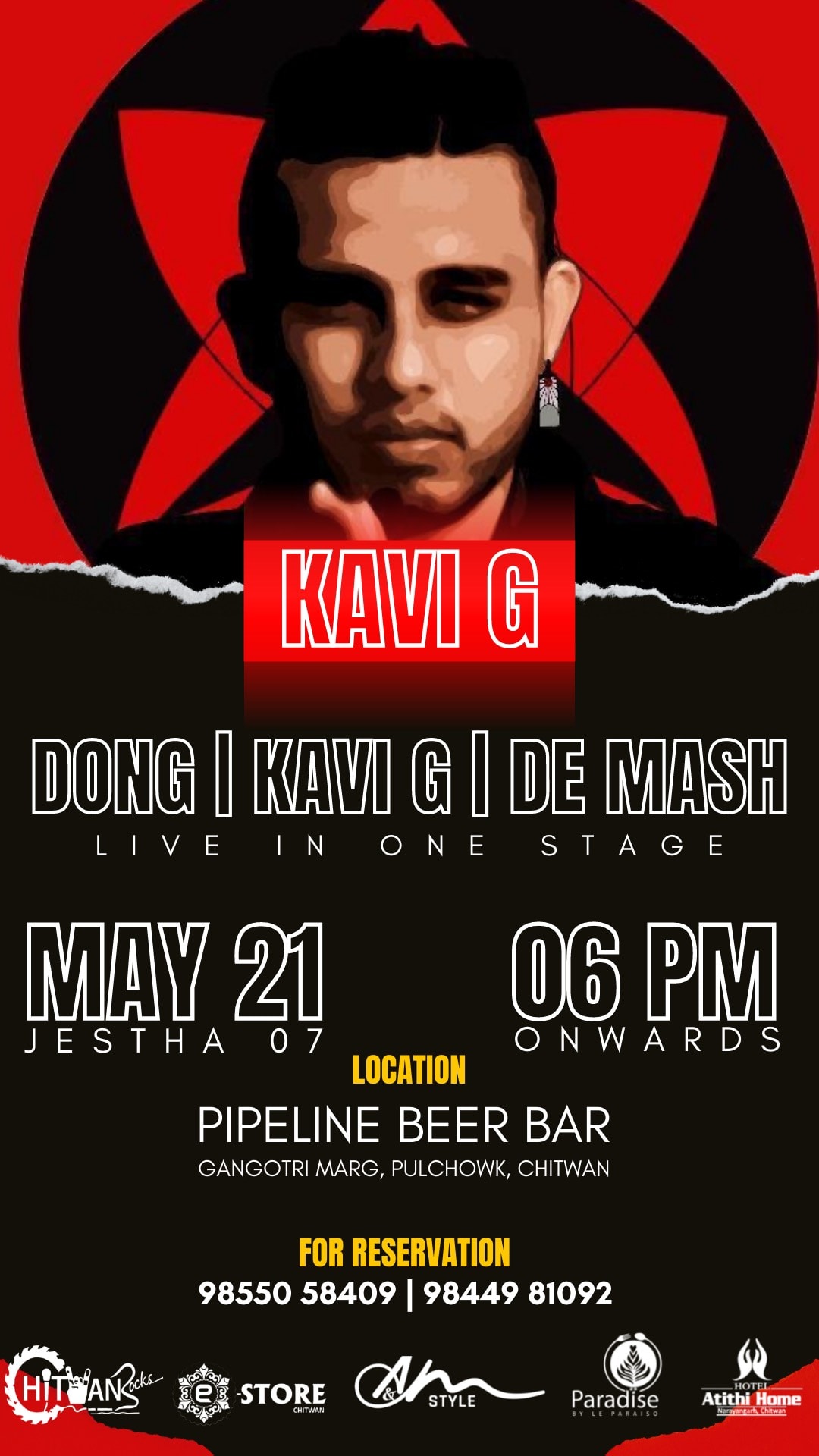 KAVI G Performing Live in Chitwan