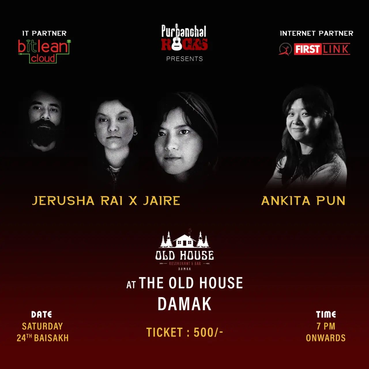 Jerusha Rai x Jaire & Ankita Pun performing live in Jhapa