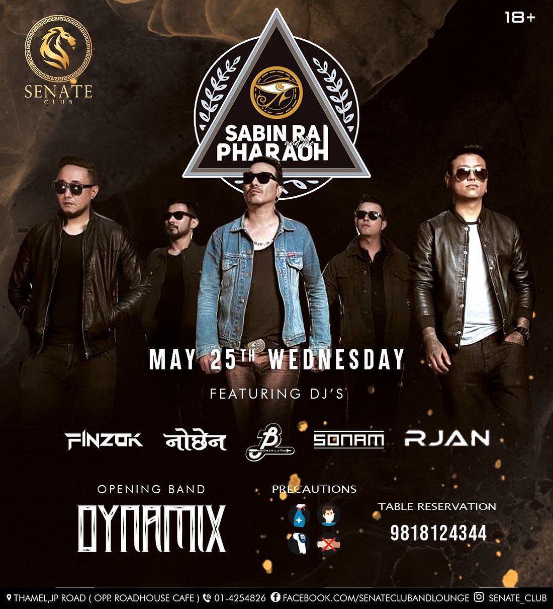 Sabin Rai & The Pharaoh Live at Senate Club, Thamel