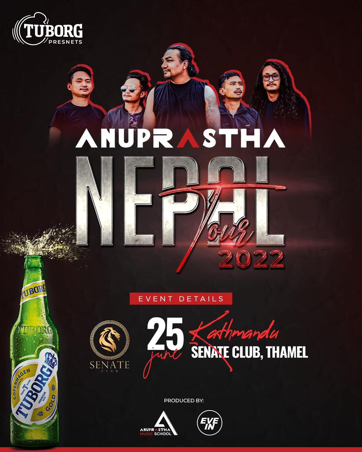 Anuprastha will be Performing Live at Senate Club,Thamel