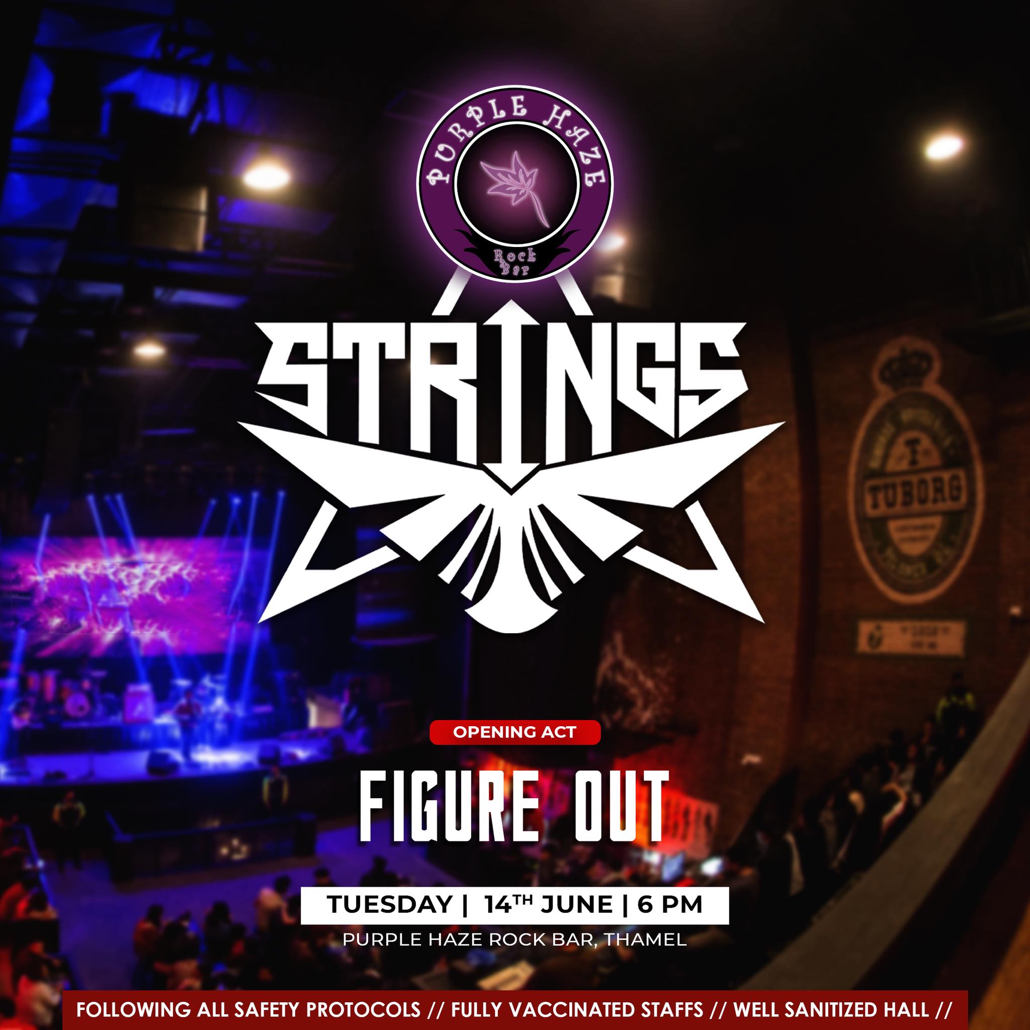Strings Performing Live At Purple Haze Rock Bar, Thamel