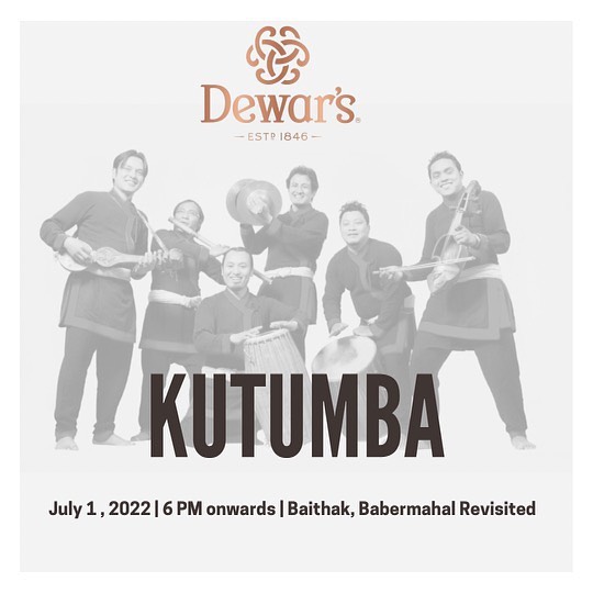 Kutumba will be Performing Live at Baber Mahal Revisited, Kathmandu