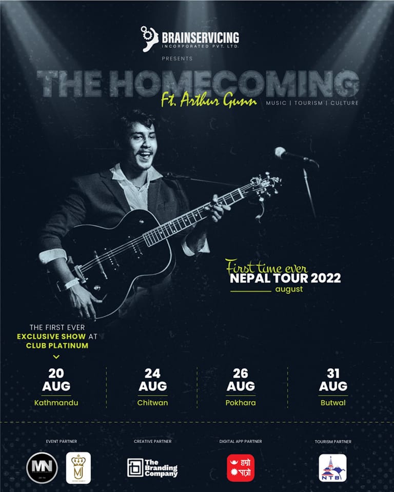Arthur Gunn “Nepal Musical Tour 2022”