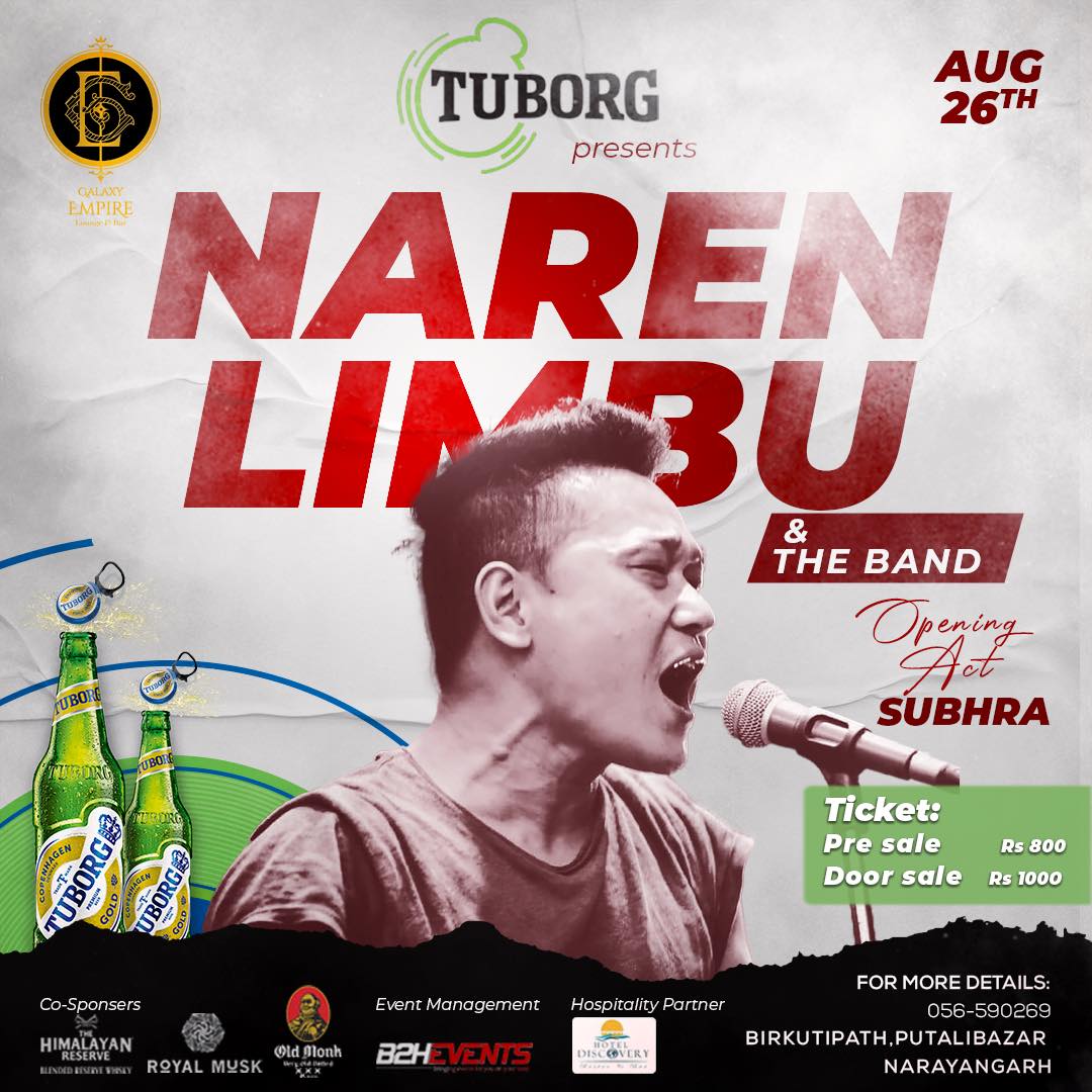 Naren Limbu Khapung & Band Live in Chitwan