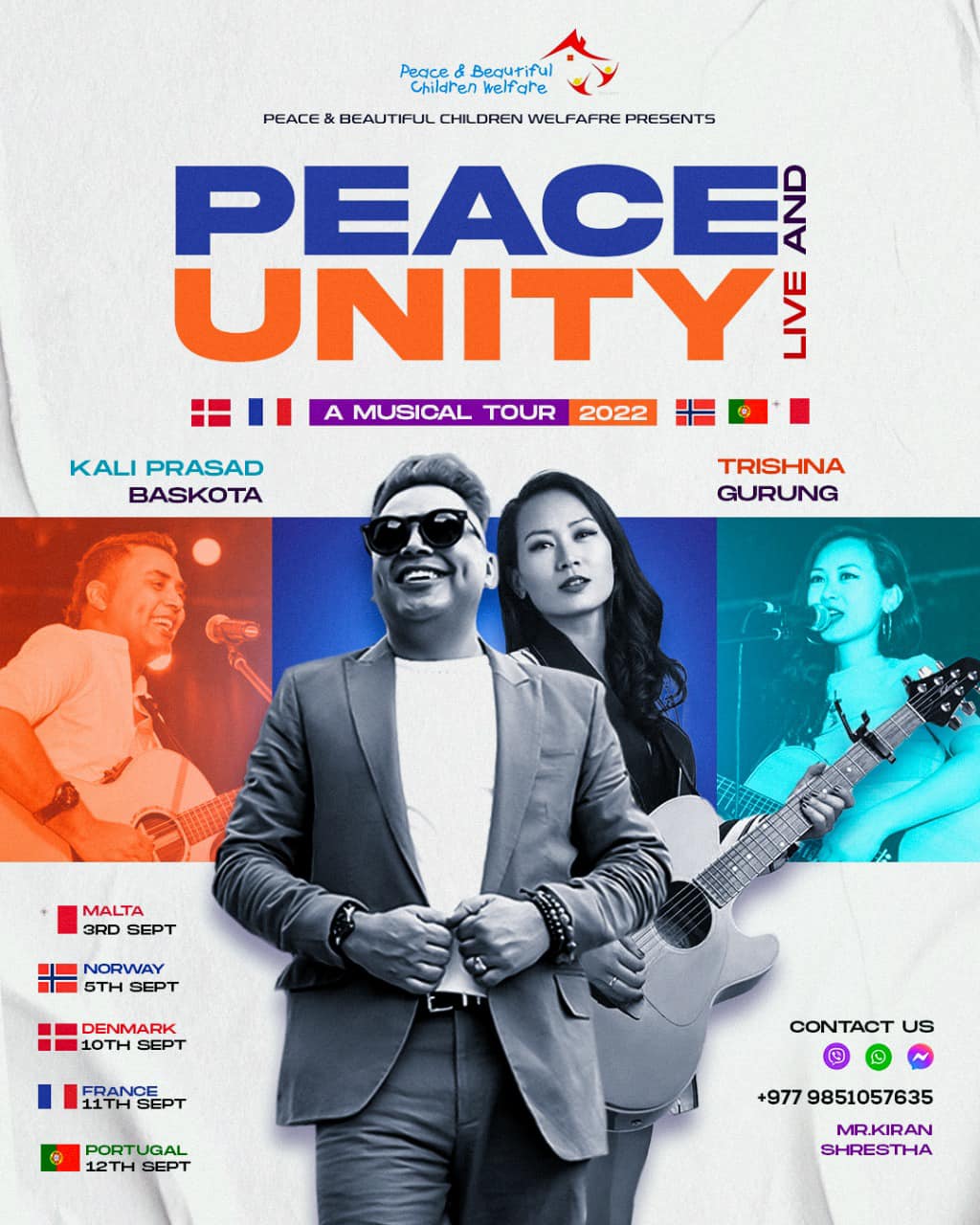 “Kali Prasad Baskota & Trishna Gurung Europe Tour 2022”