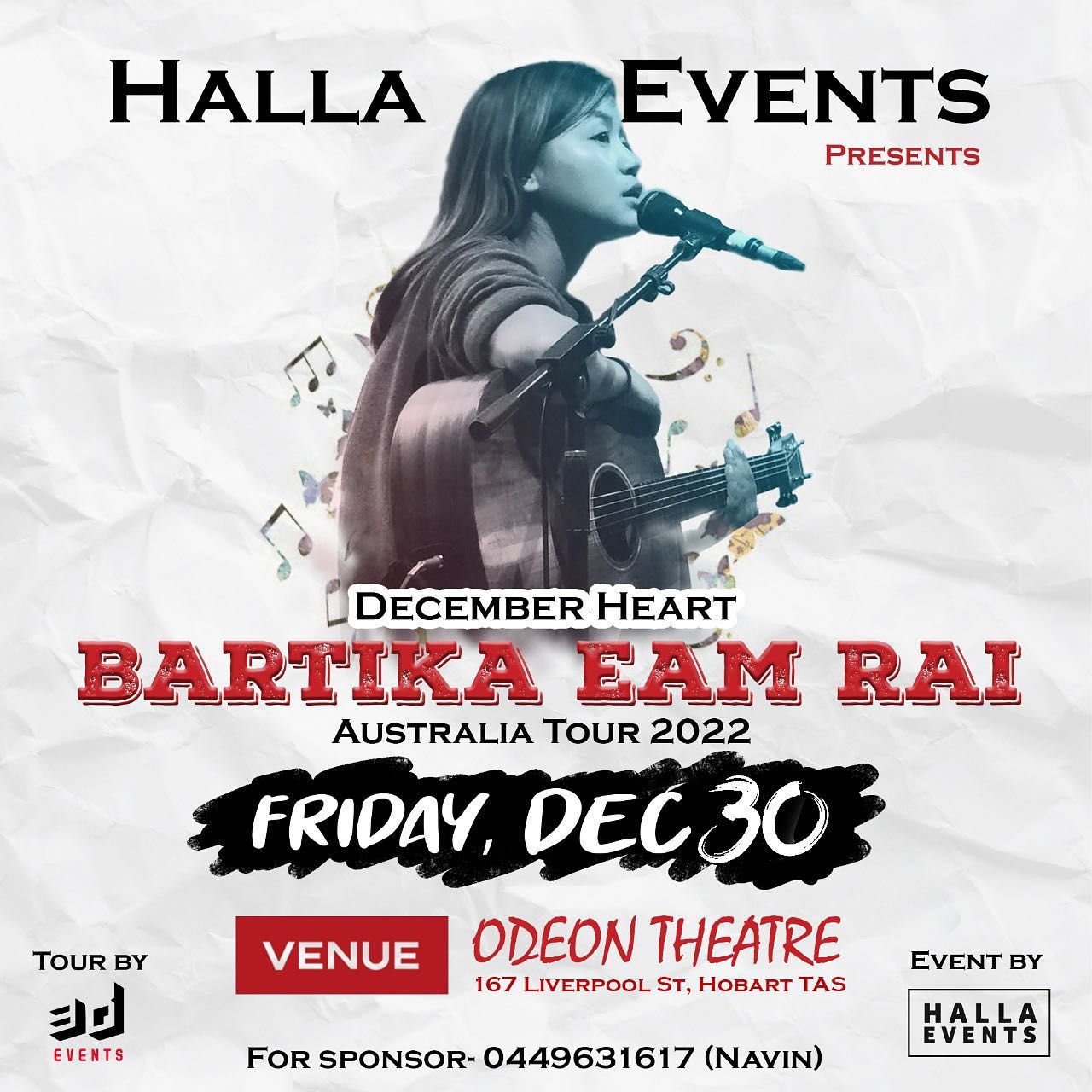 Bartika Eam Rai Live in Hobart, Australia