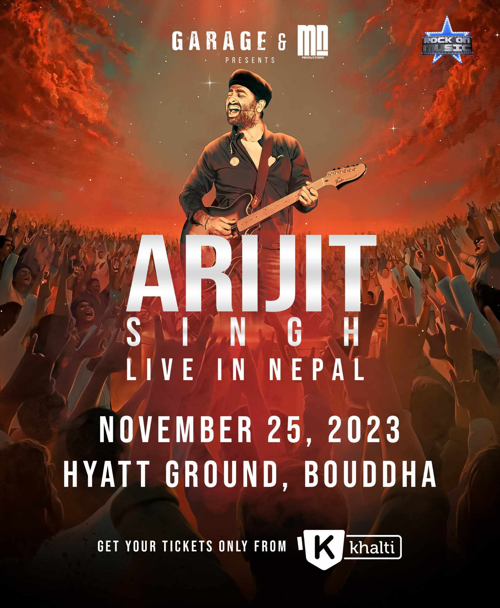 Arijit Singh performing Live in Nepal !