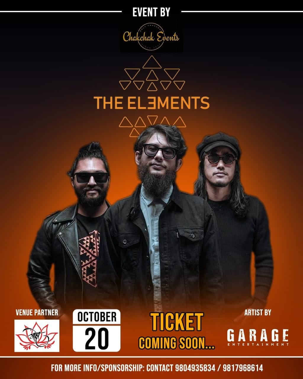 The Elements live in Birtamode